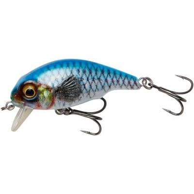 3D Goby Crank Bait 4cm 3.5G Floating Blue/Silver