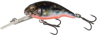3D Goby Crank Bait 4cm 3.5G Floating Uv Red/Black