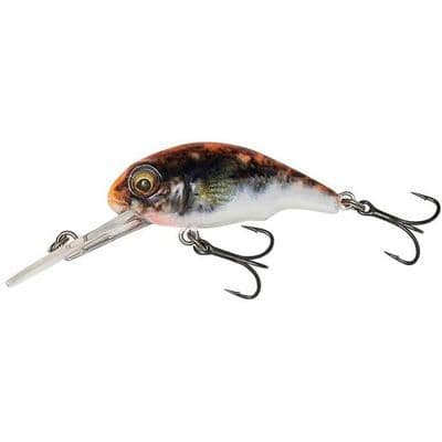 3D Goby Crank Bait 5cm 7G Floating Uv Orange