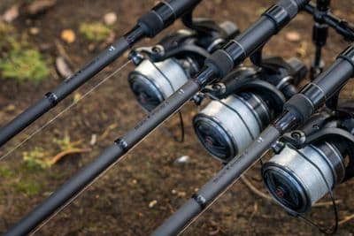 Daiwa Black Widow + Rods