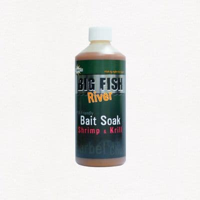 Dynamite BaitsBig Fish River Bait Soak Shrimp & Krill 600ml