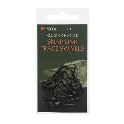 E-Sox QC Snap Link Trace Swivels Small