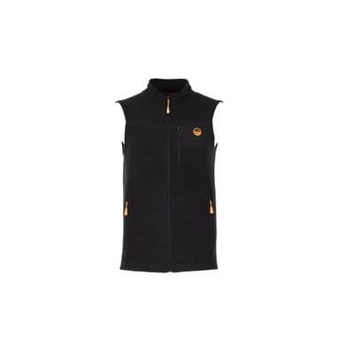 Fleece Gilet Black XL