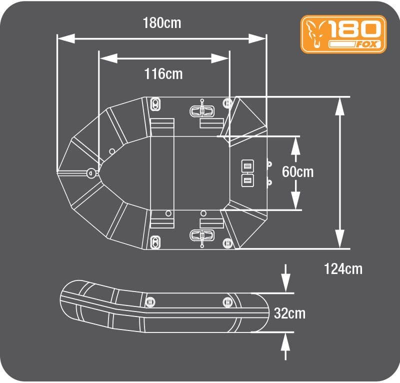 Fox 180 Inflatable Boat