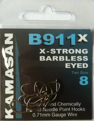 Kamasan B911 X-Strong Eyed B/Less