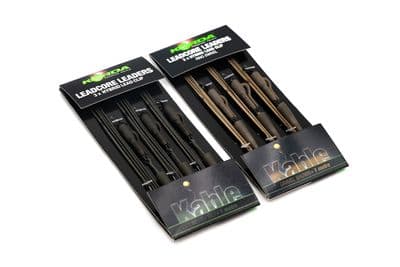 Korda Kable Leadcore Leader Hybrid Lead Clip Ring Swivel 1m