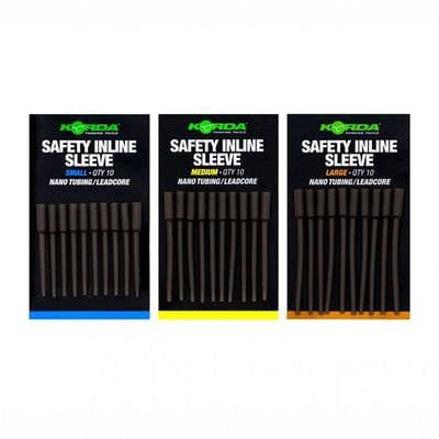 Korda Safety Inline Sleeves - Nano Tubing/Leadcore