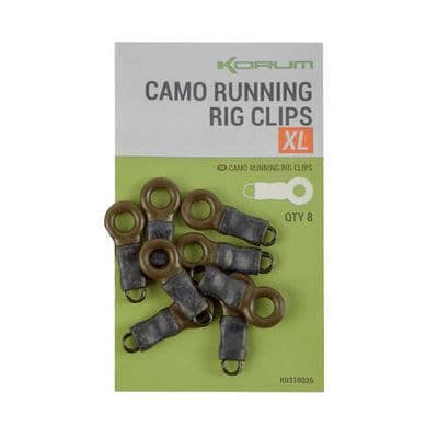 KORUM CAMO RUNNING RIG CLIPS (5)