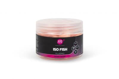 Mainline ISO Fish Fluoro Wafters 15mm Pink