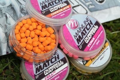 Mainline Match Dumbell Wafters White Cell