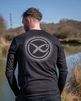 Matrix Fade Logo T-Shirt - Black/Grey