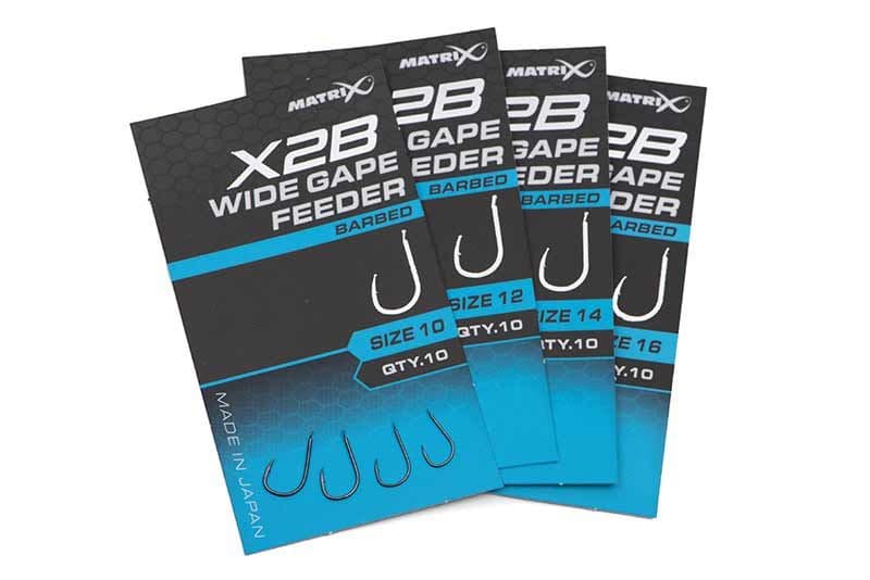 Matrix X2B Wide Gape Feeder - Spade - Barbed