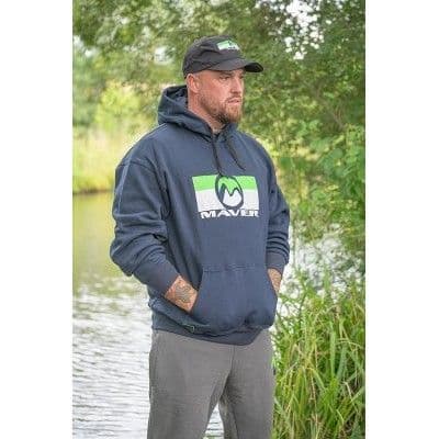 Maver Emblem Navy Hoodie
