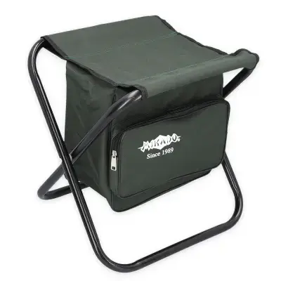 Mikado Folding Travel Chair with Bag (max. 80 kg) - Green