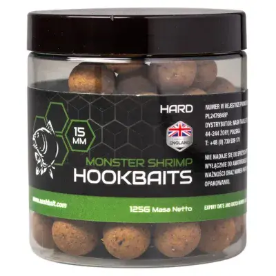 Nash Monster Shrimp Hard Hookbaits 20mm 125g