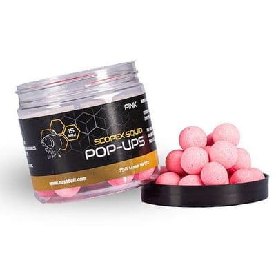 Nash Scopex Squid Pop Ups 12mm 75g - Pink