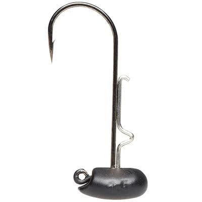 Ned Ewg Jighead #1/0 7G Matt Black 3Pcs