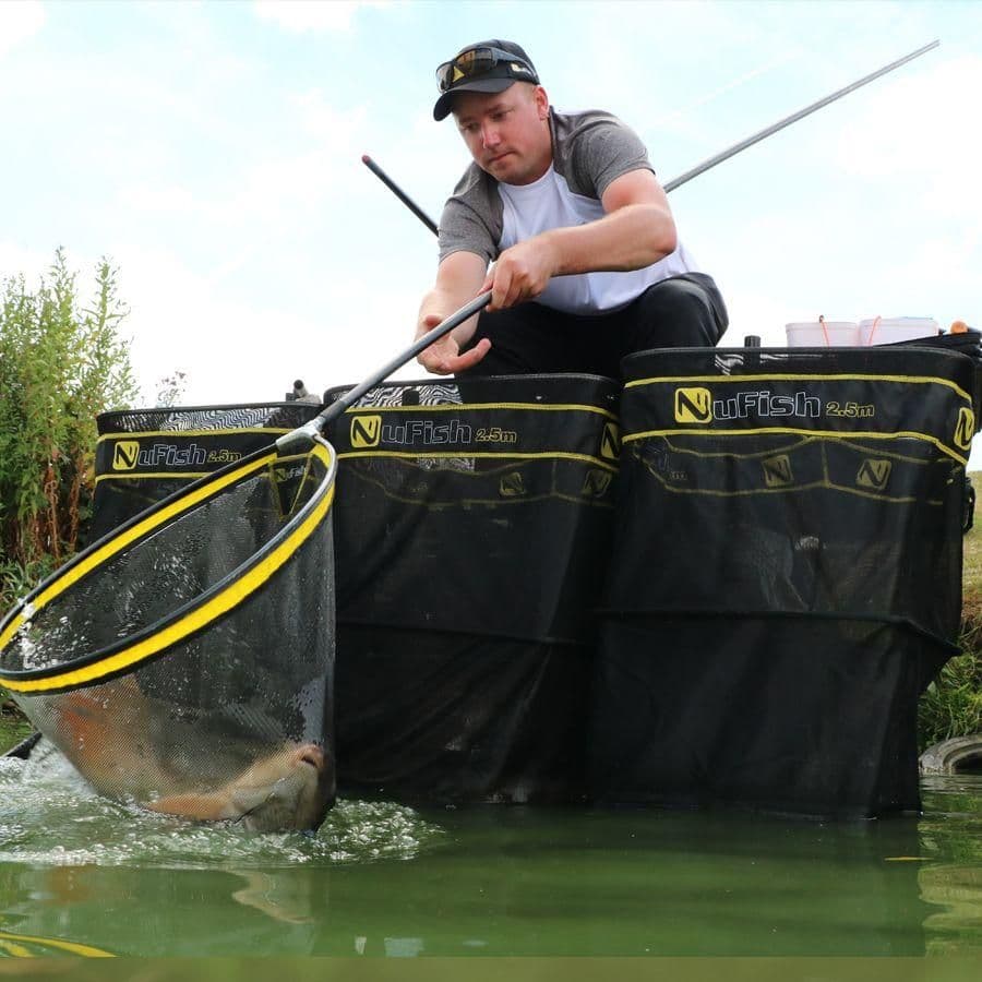 Nufish 2 5m Triple Keepnet Pack