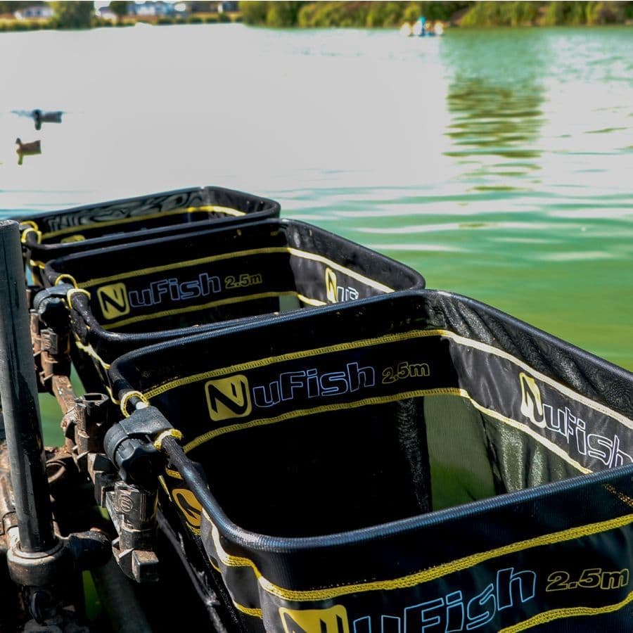 Colmic Keepnets Nufish 2 5m Triple Keepnet Pack