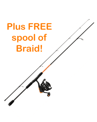 Okuma Jaw Spin Rod & Reel Bundle