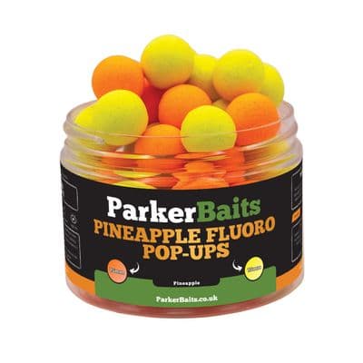 Parker Baits Fluro Pineapple Pop Ups 15mm