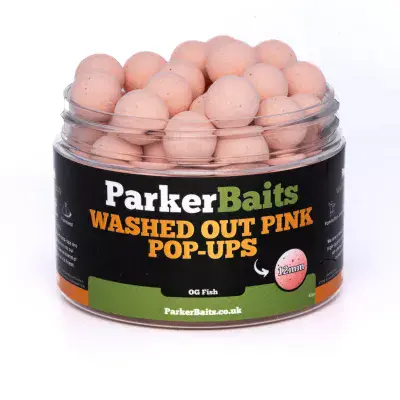 Parker Baits Washed Out Pink Pop Ups OG Fish