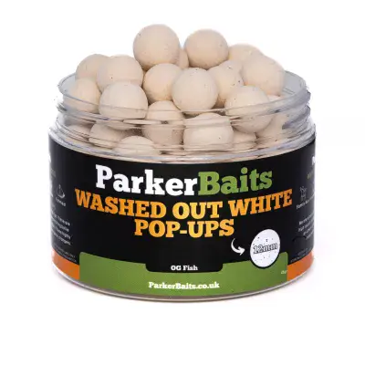 Parker Baits Washed Out White Pop Ups OG Fruit & Nut