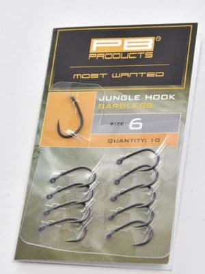 PB Products Jungle Barbless Hook DBF 10pcs