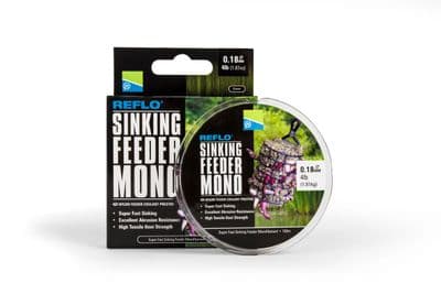 Preston Innovations Reflo Sinking Feeder Mono - 150M Spool -