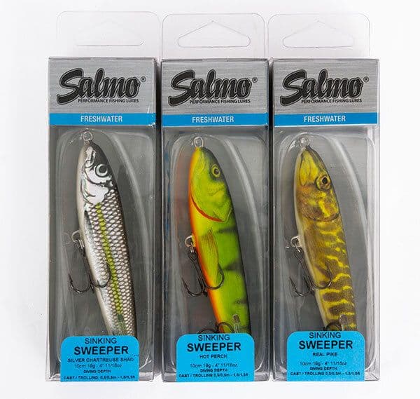 thumbnail image 2 of Salmo Sweeper Sinking Crankbait - Pike Zander Lure Plug 2 of 3