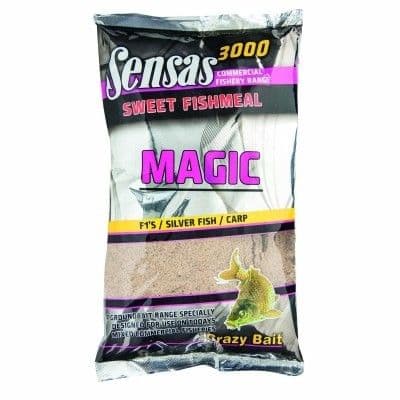Sensas 3000 Magie Naturelle - Appât En Poudre Pour Pêche 1kg - Neuf Sous Emballage D'origine
