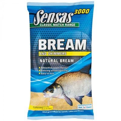 Sensas 3000 Natural Bream 1Kg