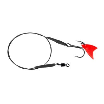 Skeater Deadbait Single Hook 7x7 Trace (Barbed)