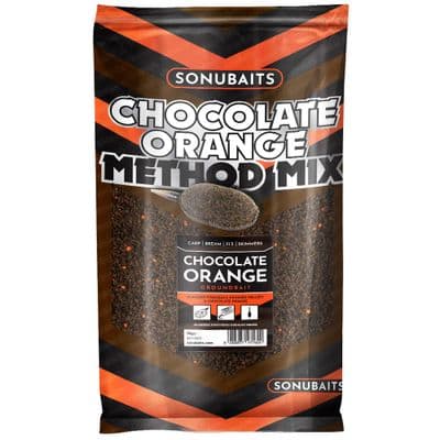 SONU CHOCOLATE ORANGE METHOD MIX GROUND BAIT (2KG)