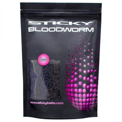 Sticky Bloodworm Pellets 4mm