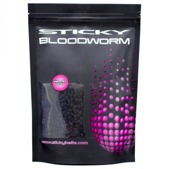 Sticky Bloodworm Pellets 6mm
