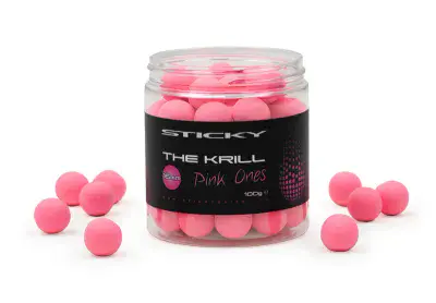 Sticky The Krill Pink Ones 14mm 100g Pot