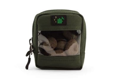 Thinking Anglers Olive Clear Front Zip Pouch