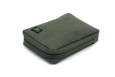 Thinking Anglers Olive Solid Zip Pouch Large