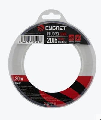 Trakker Fluoro Link (20lb)(9.80kg)(0.41mm)(20m)