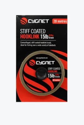 Trakker Stiff Coated Hooklink (20lb)(9.8kg)(20m)