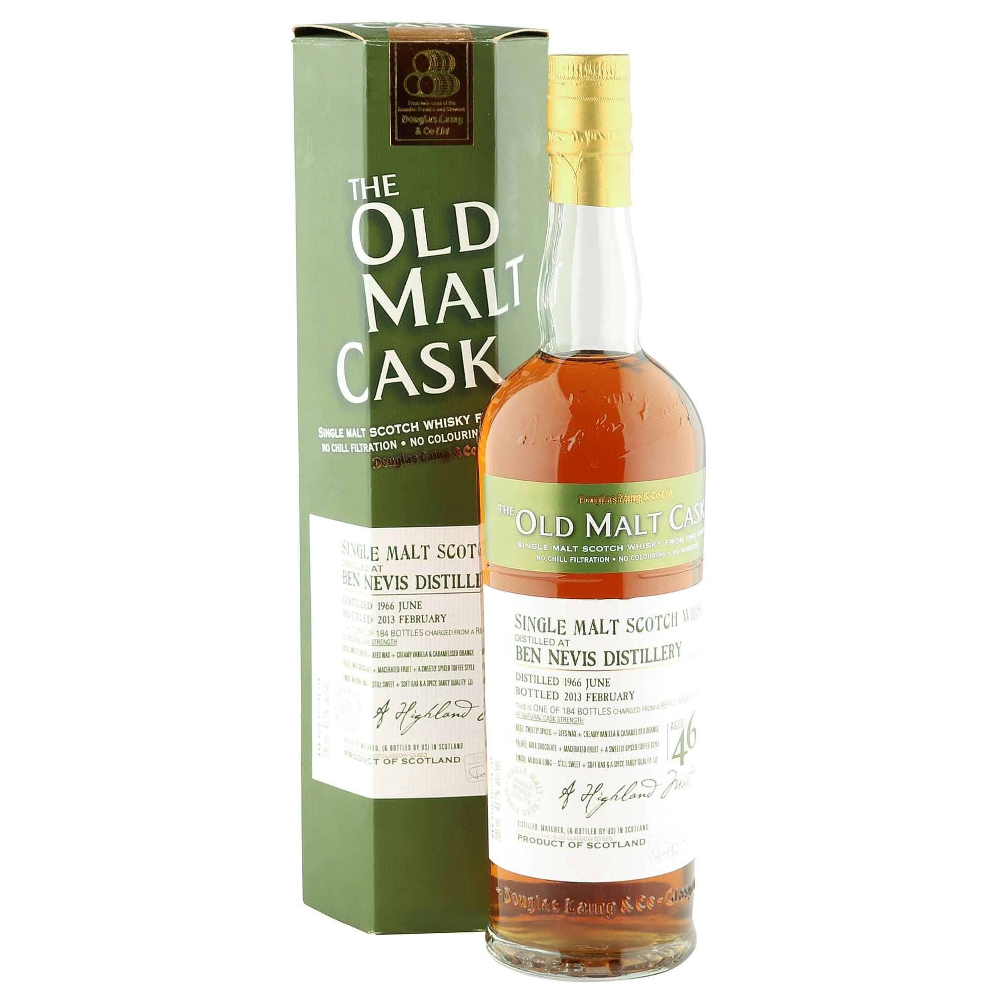 Ben Nevis 1966 46yo Old Malt Cask