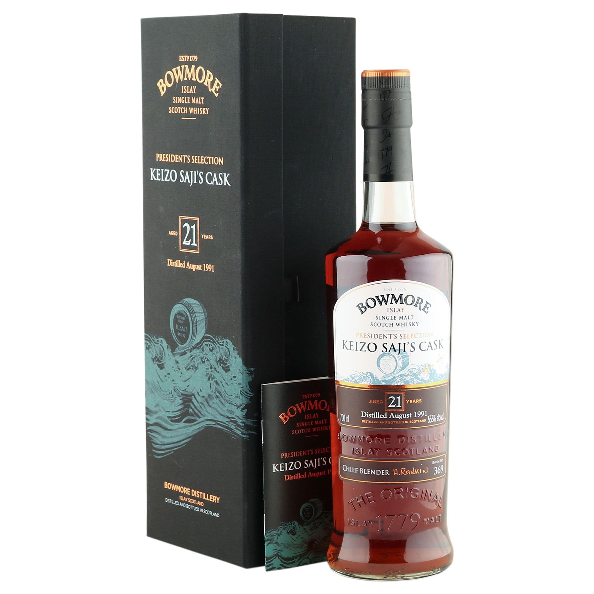 Bowmore 1991 21yo Keizo Saji Cask