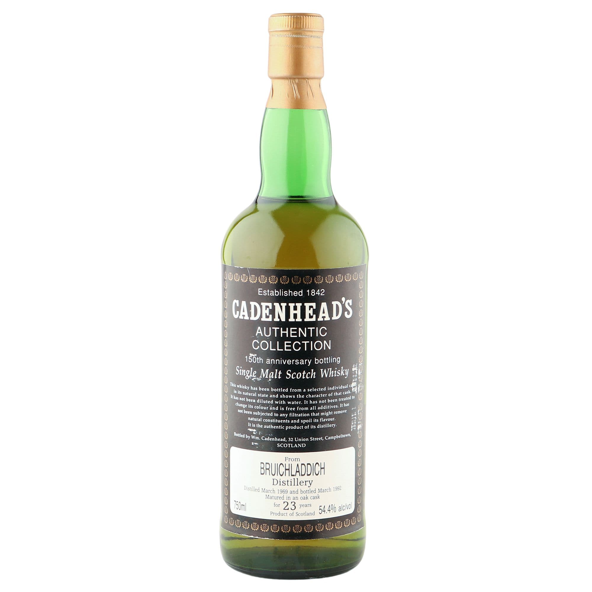 Bruichladdich 1969 23yo Cadenhead
