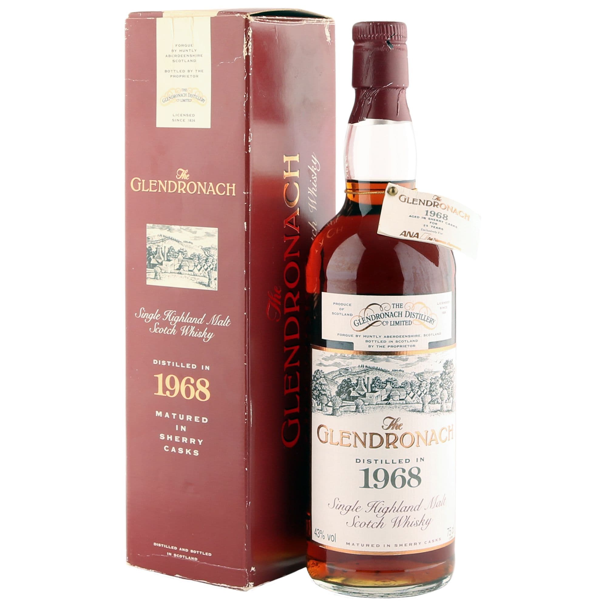 Glendronach 1968 25yo Nippon Airways