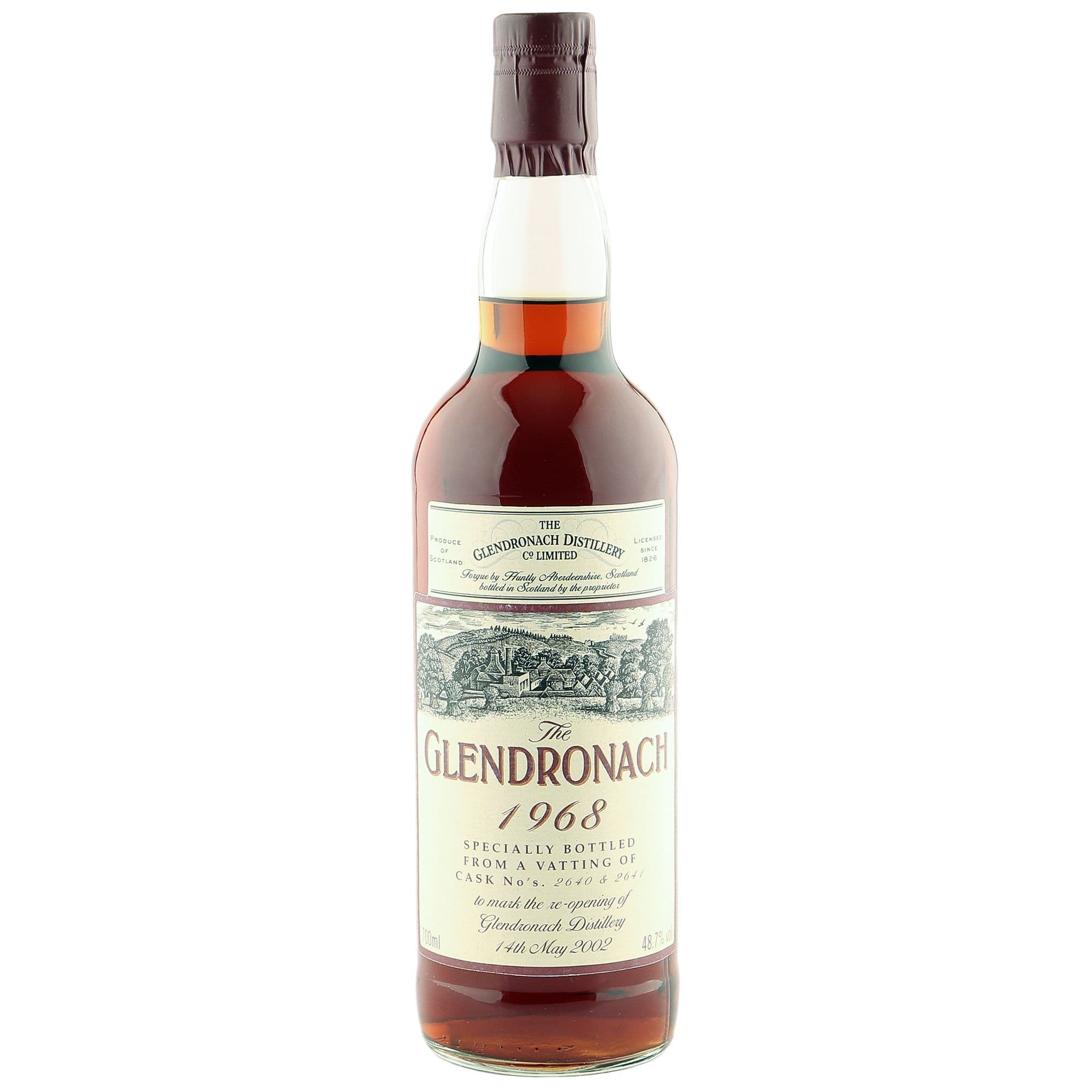 Glendronach 1968 Reopening of Distillery