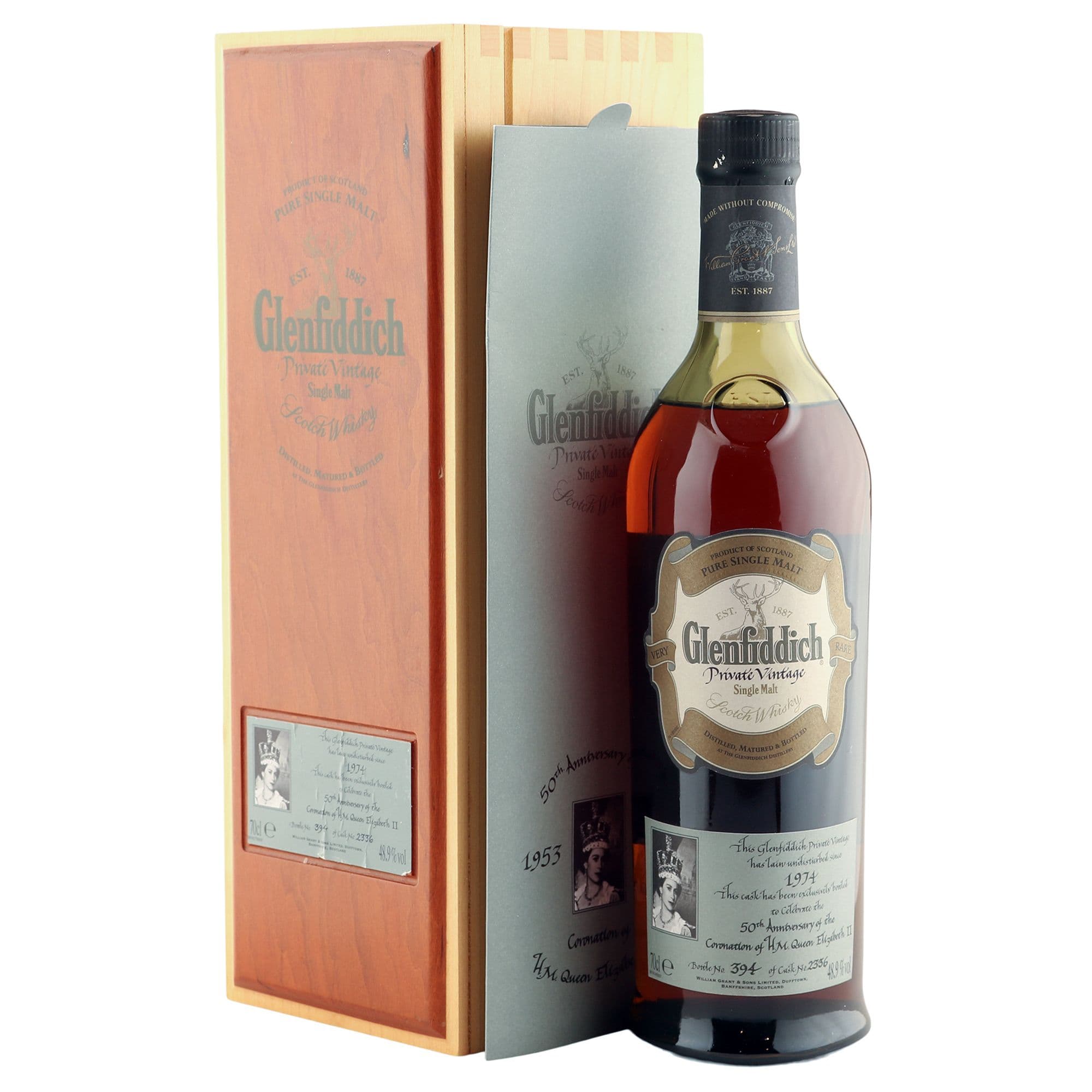 Glenfiddich 1974 Queens Coronation 
