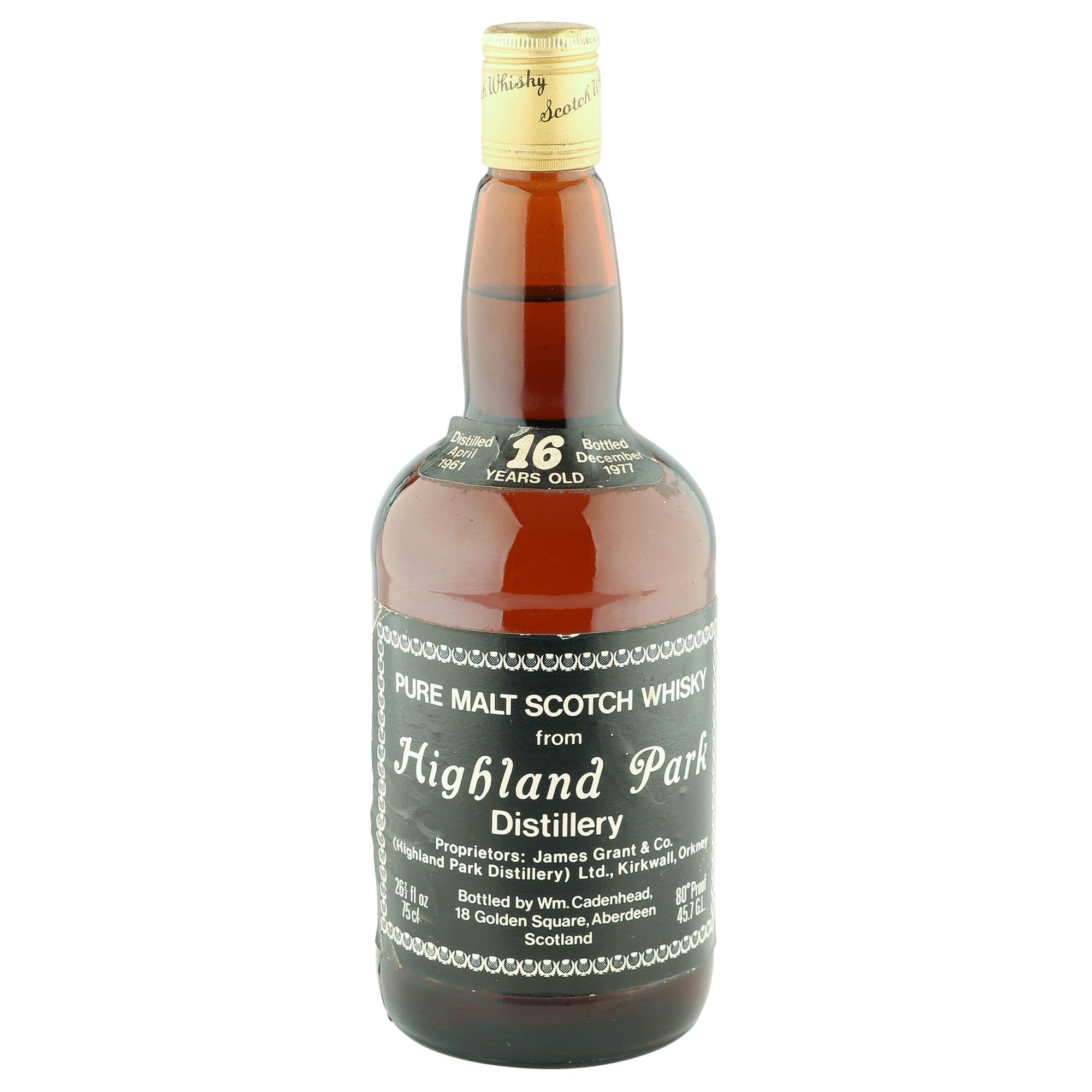Highland Park 1961 16yo Cadenhead Dumpy