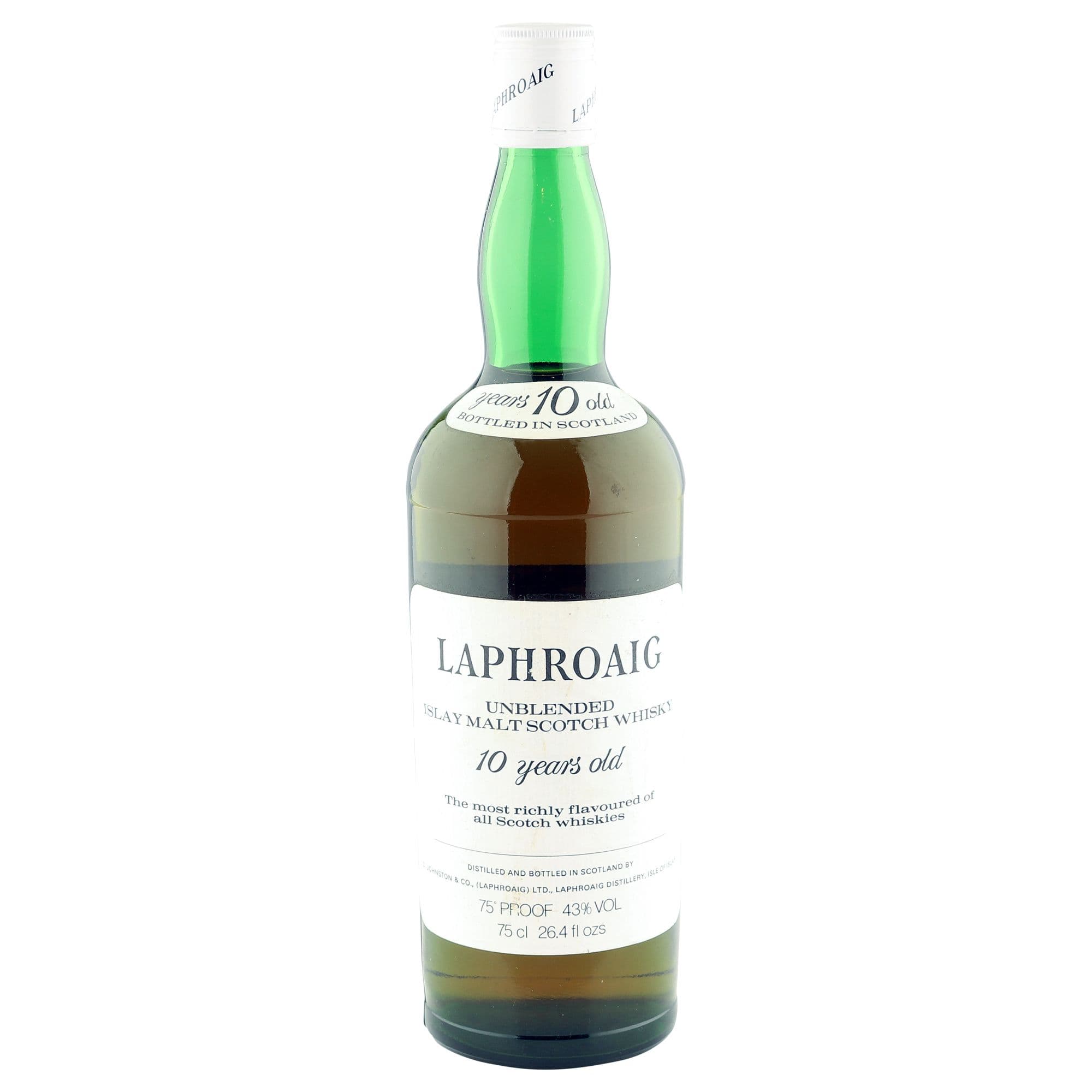 Laphroaig 10yo Unblended 1970s Bottling