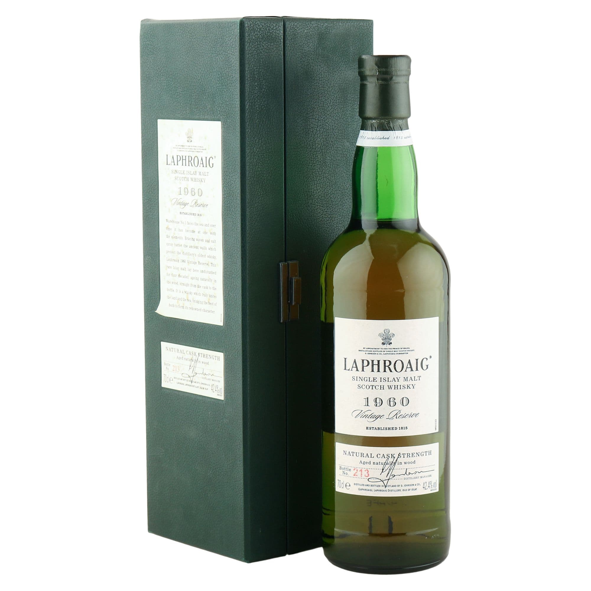 Laphroaig 1960 40yo Vintage Reserve